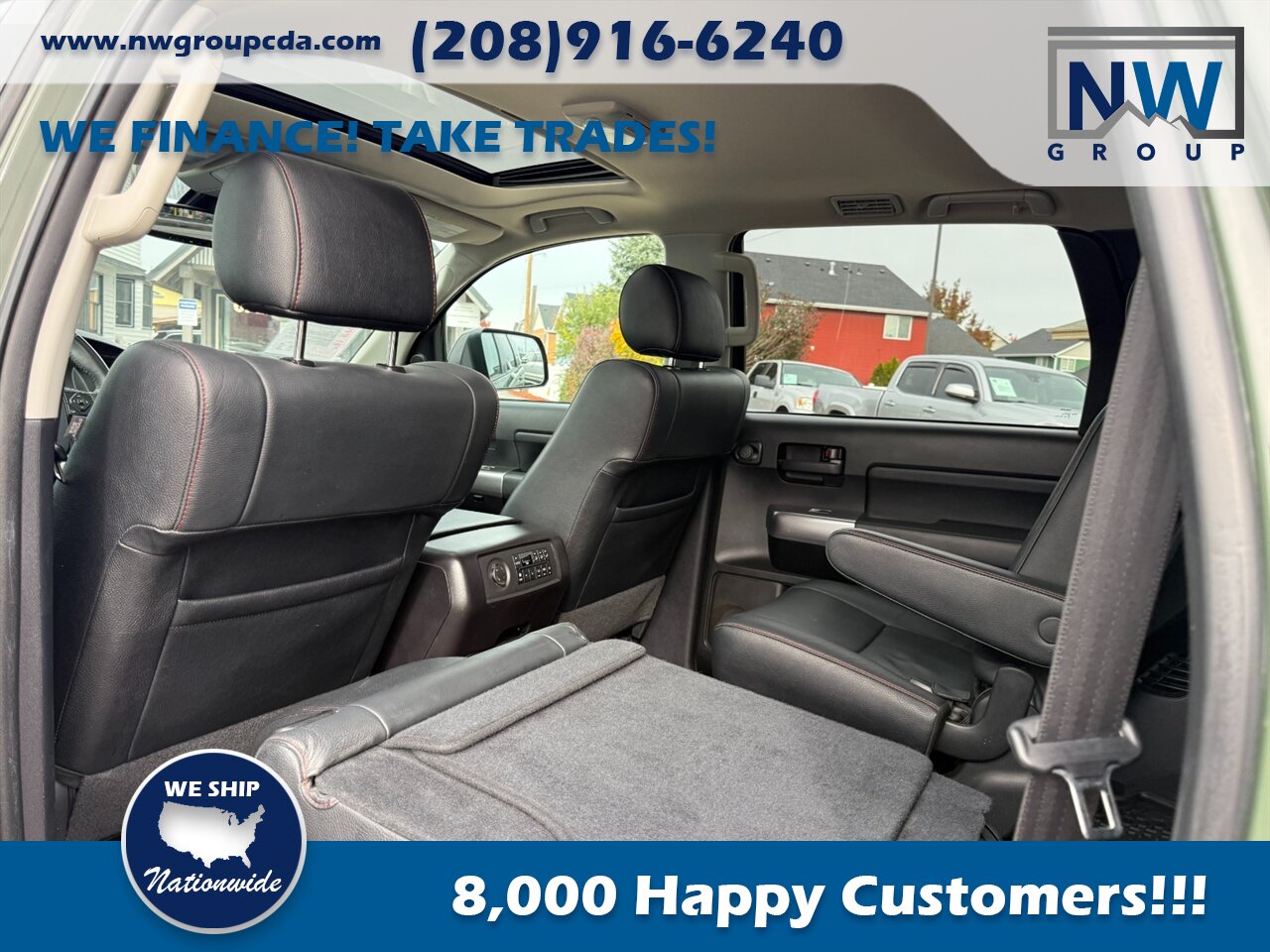 2020 Toyota Sequoia TRD Pro.  Captain Chairs, Sunroof, Cool Car! - Photo 20 - Post Falls, ID 83854