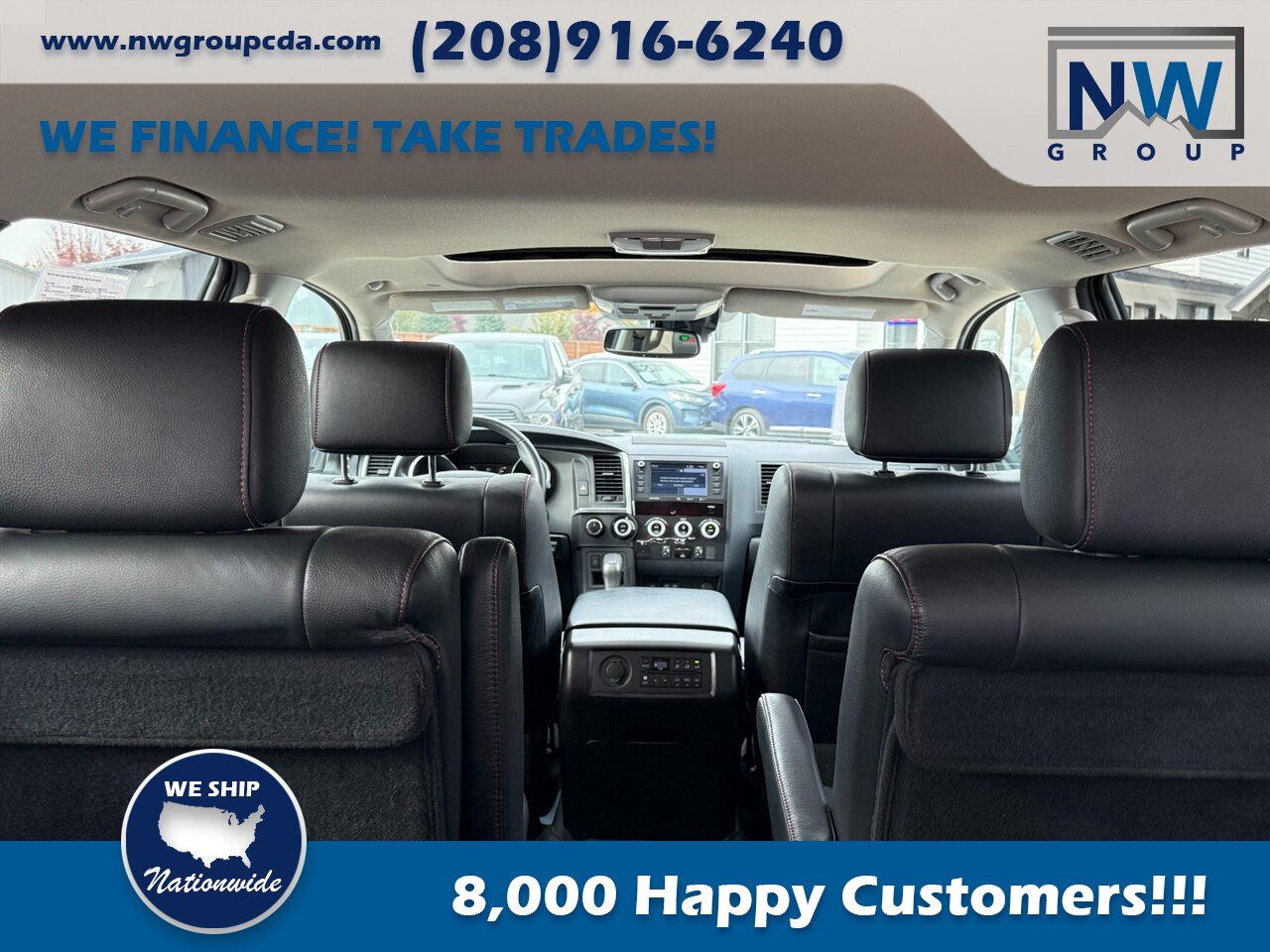 2020 Toyota Sequoia TRD Pro.  Captain Chairs, Sunroof, Cool Car! - Photo 30 - Post Falls, ID 83854