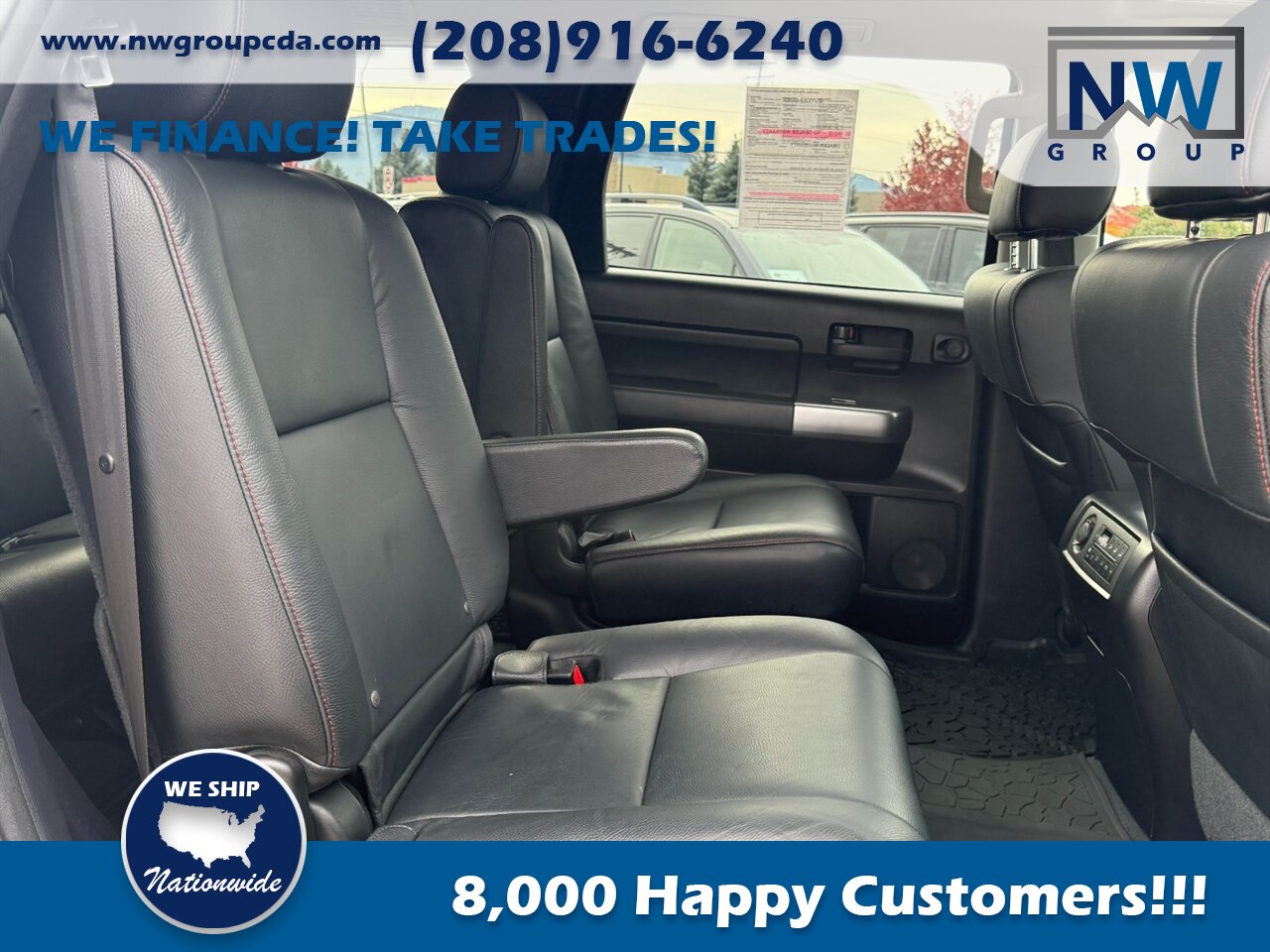 2020 Toyota Sequoia TRD Pro.  Captain Chairs, Sunroof, Cool Car! - Photo 35 - Post Falls, ID 83854