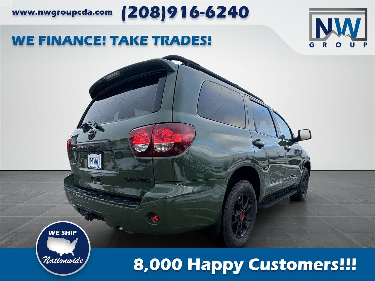 2020 Toyota Sequoia TRD Pro. Captain Chairs, Sunroof, Cool Car! - Photo 4 - Post Falls, ID 83854