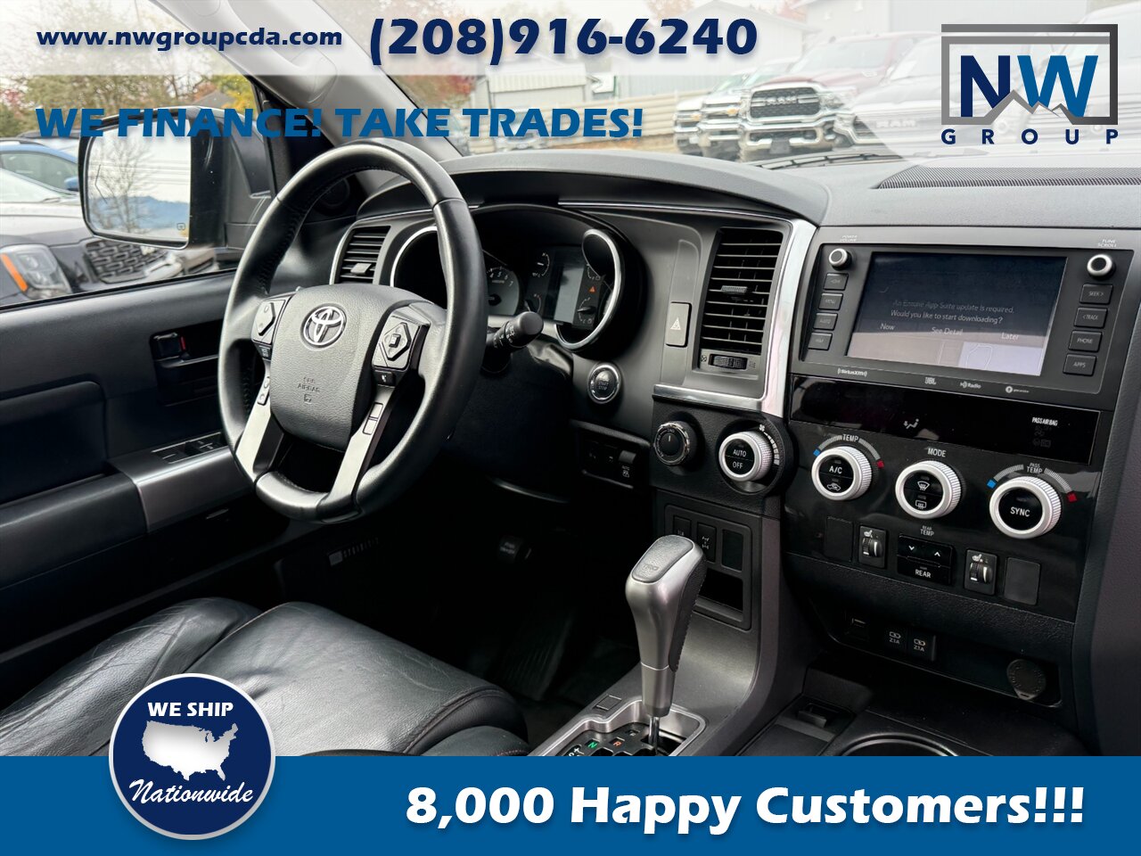 2020 Toyota Sequoia TRD Pro.  Captain Chairs, Sunroof, Cool Car! - Photo 41 - Post Falls, ID 83854