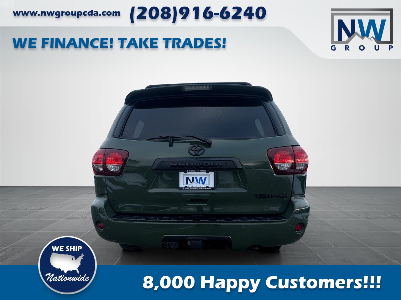 2020 Toyota Sequoia TRD Pro. Captain Chairs, Sunroof, Cool Car! - Photo 5 - Post Falls, ID 83854