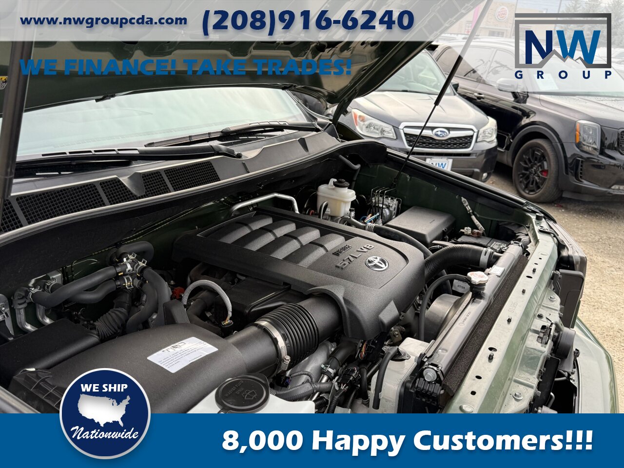 2020 Toyota Sequoia TRD Pro.  Captain Chairs, Sunroof, Cool Car! - Photo 47 - Post Falls, ID 83854