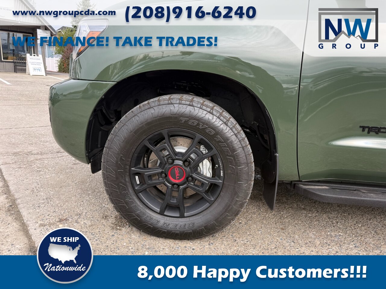 2020 Toyota Sequoia TRD Pro.  Captain Chairs, Sunroof, Cool Car! - Photo 6 - Post Falls, ID 83854