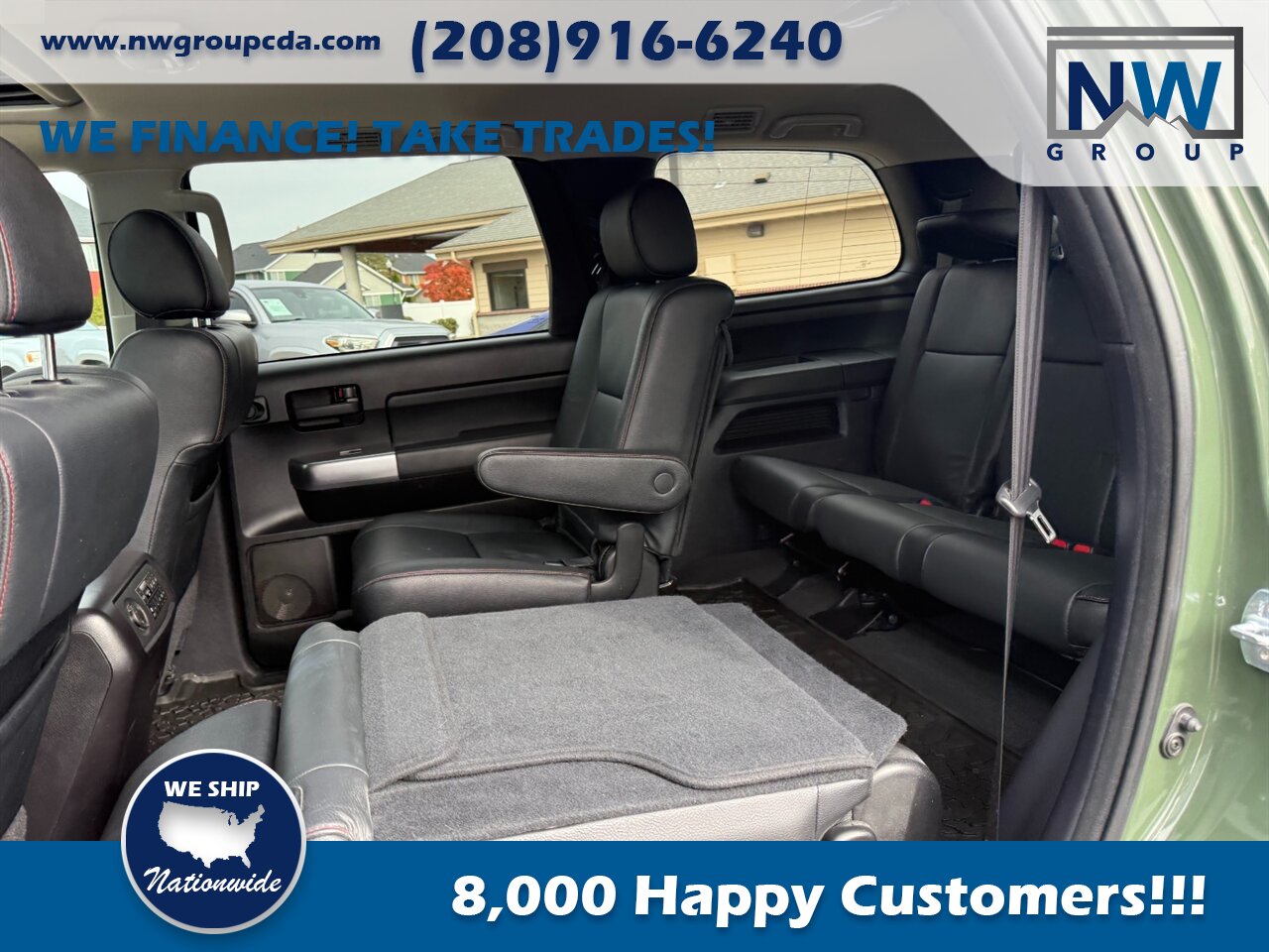 2020 Toyota Sequoia TRD Pro.  Captain Chairs, Sunroof, Cool Car! - Photo 18 - Post Falls, ID 83854