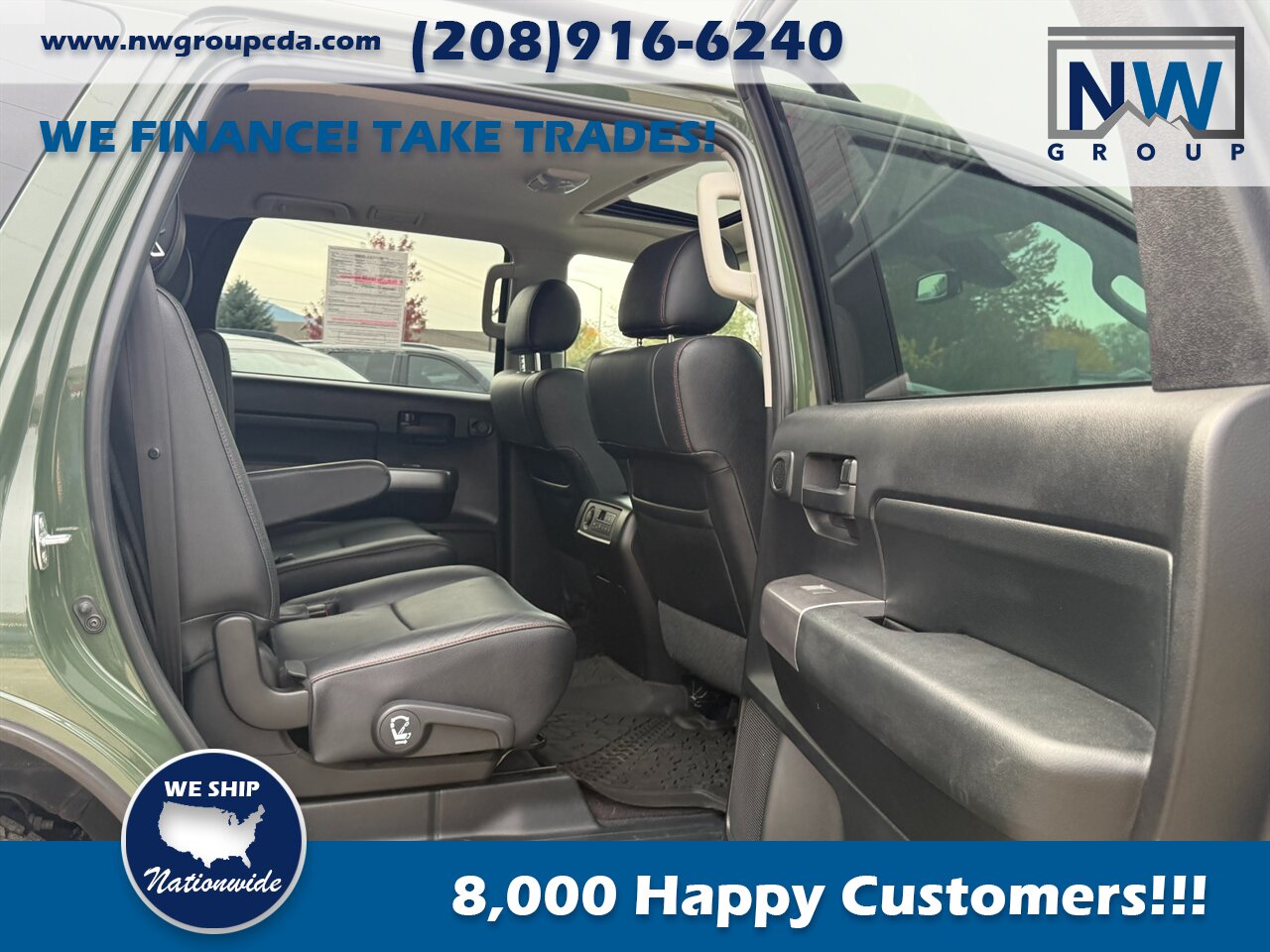 2020 Toyota Sequoia TRD Pro.  Captain Chairs, Sunroof, Cool Car! - Photo 34 - Post Falls, ID 83854