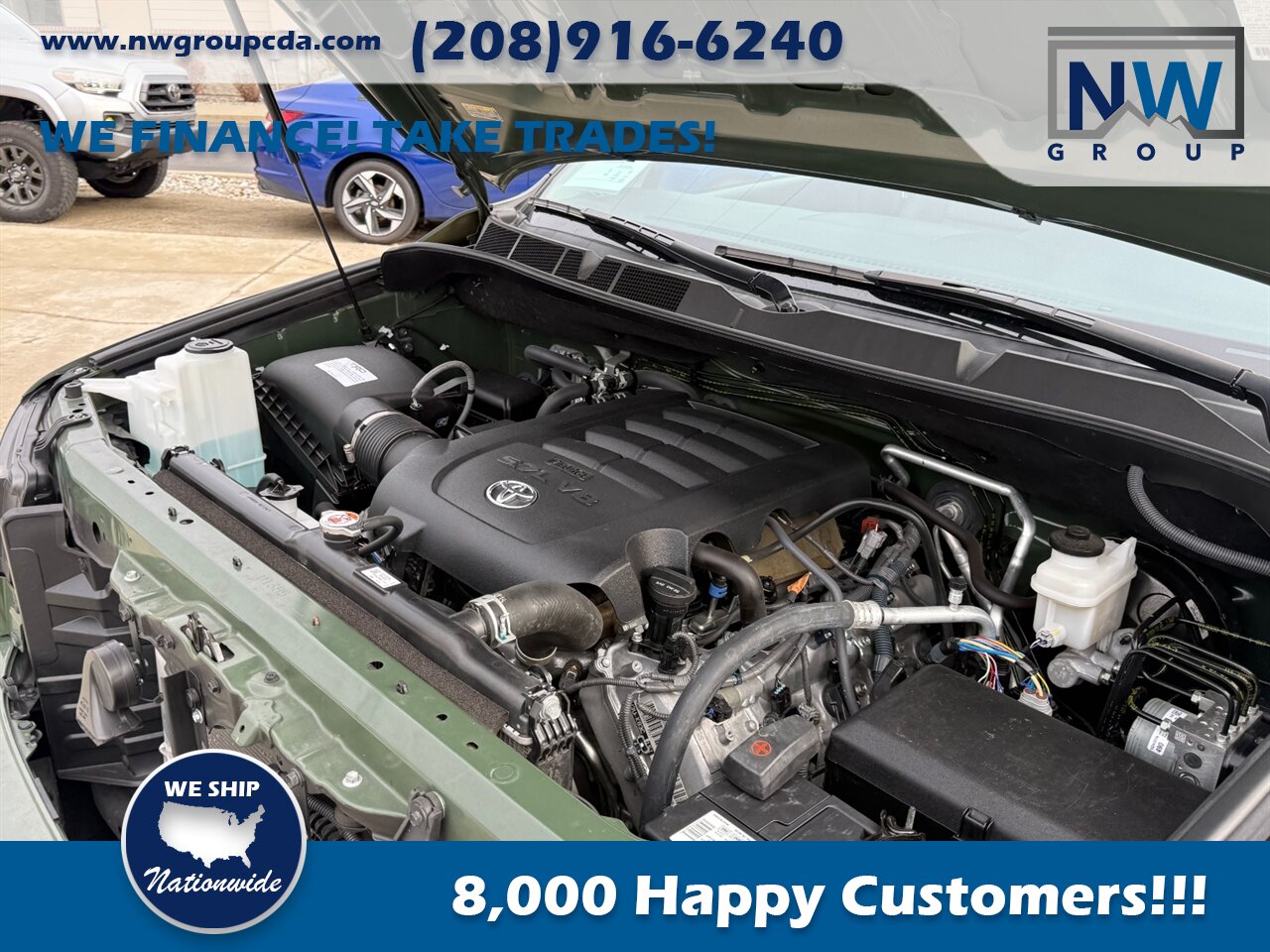 2020 Toyota Sequoia TRD Pro.  Captain Chairs, Sunroof, Cool Car! - Photo 48 - Post Falls, ID 83854