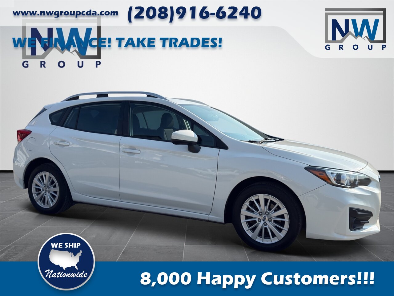 2018 Subaru Impreza Premium.  Low Miles, All Wheel Drive! Nice Subaru! - Photo 1 - Post Falls, ID 83854