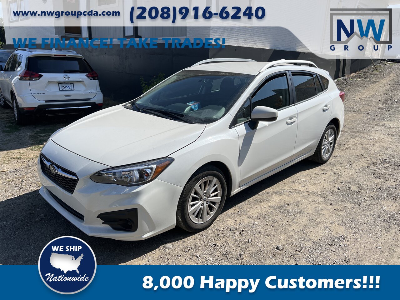 2018 Subaru Impreza Premium. 5 Speed Manual, Low Miles, All Wheel Drive! Nice Subaru! - Photo 1 - Post Falls, ID 83854
