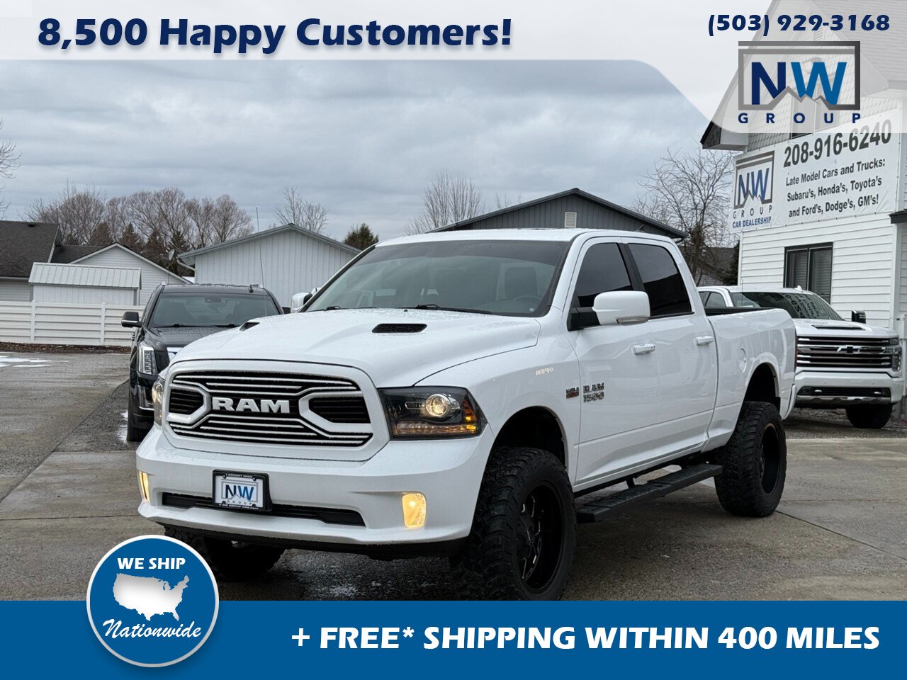 2018 RAM 1500 Sport Nice Lift Kit, 4WD, Great Shape with Low Miles! - Photo 3 - Post Falls, ID 83854