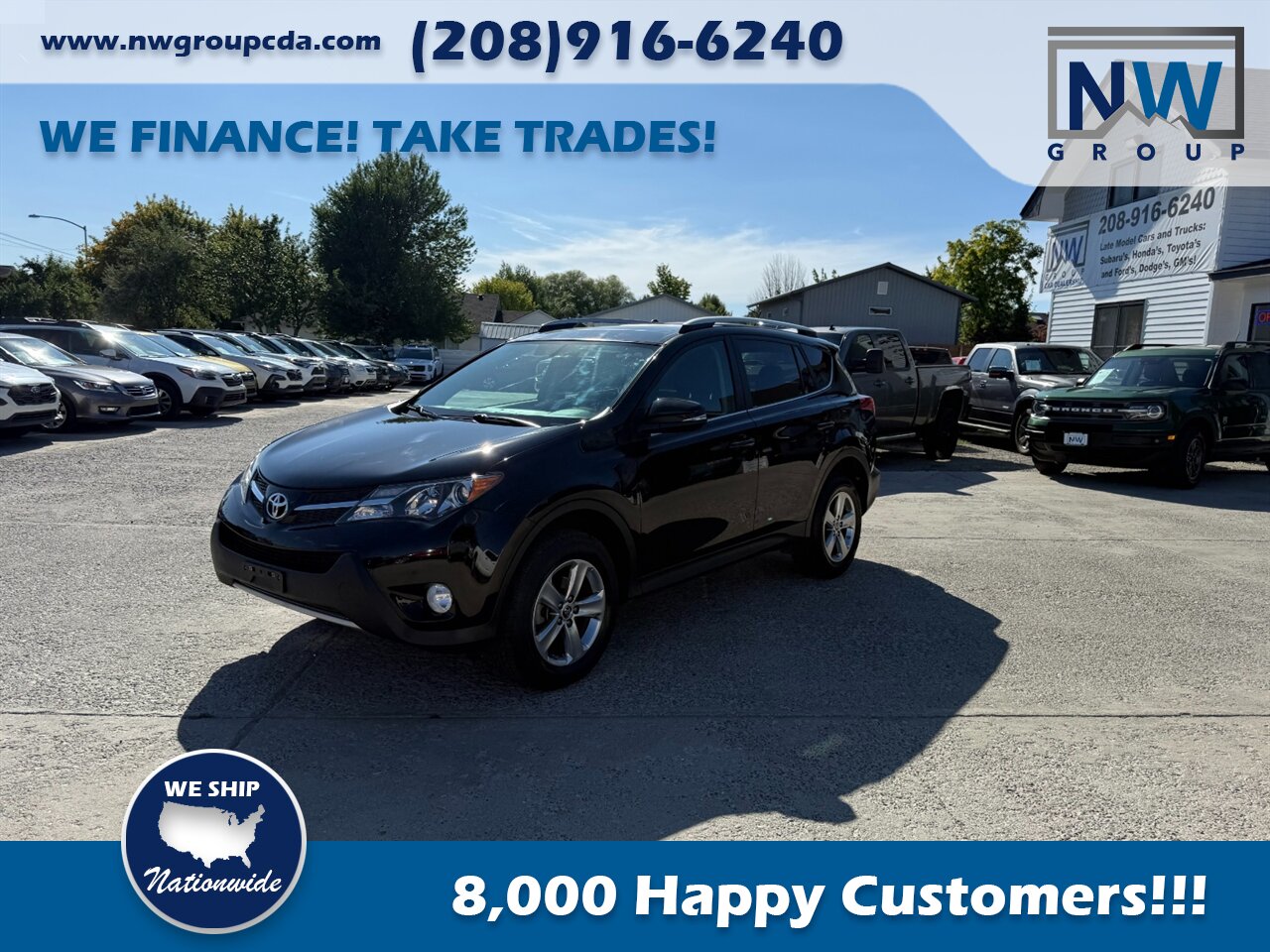 2015 Toyota RAV4 XLE.  All Wheel Drive, Well Maintained, Low Miles, Nice and Clean SUV! - Photo 3 - Post Falls, ID 83854