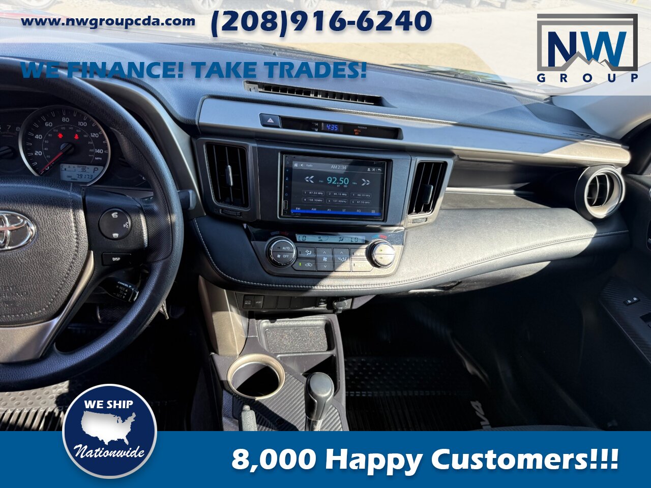 2015 Toyota RAV4 XLE.  All Wheel Drive, Well Maintained, Low Miles, Nice and Clean SUV! - Photo 8 - Post Falls, ID 83854