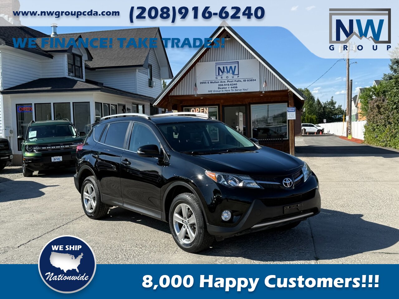 2015 Toyota RAV4 XLE.  All Wheel Drive, Well Maintained, Low Miles, Nice and Clean SUV! - Photo 1 - Post Falls, ID 83854
