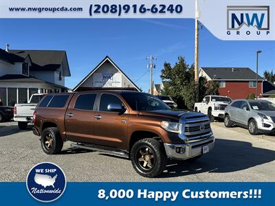 2015 Toyota Tundra 1794 Edition.  Painted ARE Canopy with Lock (programmed to the truck). Nice Wheels/Tires! Truck