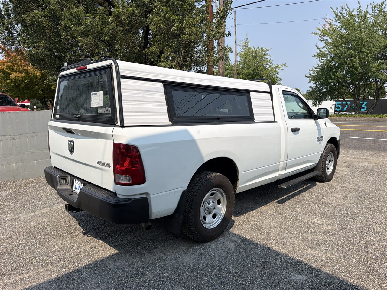 2016 RAM 1500 Tradesman 8 foot bed Canopy 4X4 2 door regular cab - Photo 3 - Post Falls, ID 83854