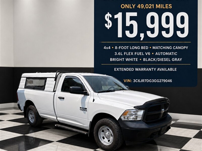 2016 RAM 1500 Tradesman LB 4WD   