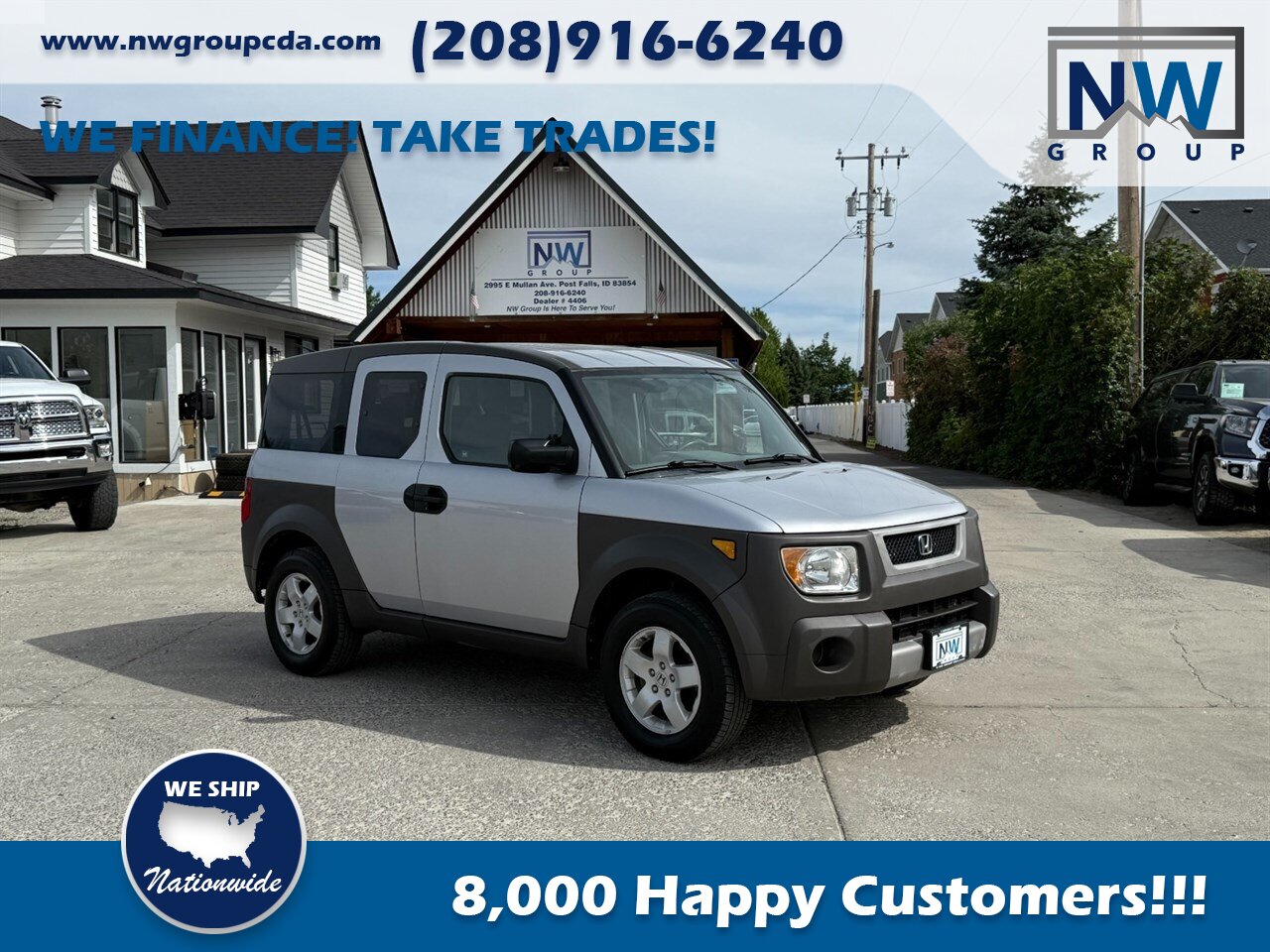 2003 Honda Element EX  – Rare Find! 5 speed manual. Well-Maintained - Photo 1 - Post Falls, ID 83854