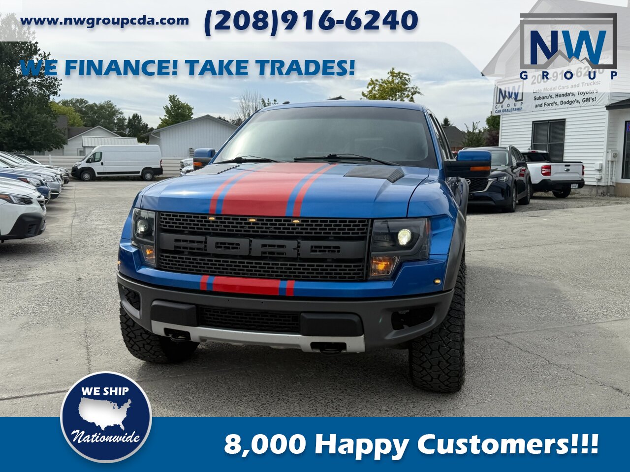 2014 Ford F-150 SVT Raptor. SuperCrew. SHELBY RAPTOR! SUPER RARE. Only 55,904 ORIGINAL MILES! - Photo 3 - Post Falls, ID 83854