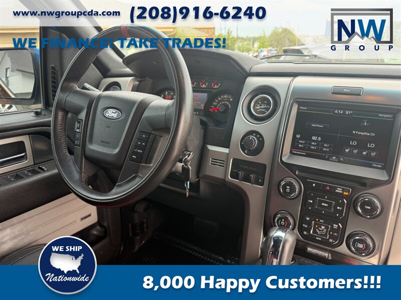2014 Ford F-150 SVT Raptor.  SuperCrew. SHELBY RAPTOR! SUPER RARE. Only 55,904 ORIGINAL MILES! - Photo 36 - Post Falls, ID 83854