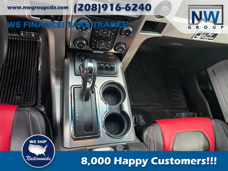 2014 Ford F-150 SVT Raptor.  SuperCrew. SHELBY RAPTOR! SUPER RARE. Only 55,904 ORIGINAL MILES! - Photo 16 - Post Falls, ID 83854