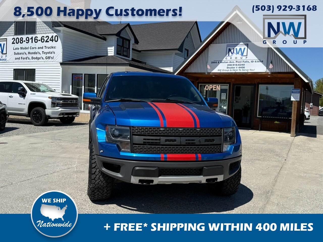 2014 Ford F-150 SVT Raptor. SuperCrew. SHELBY RAPTOR! SUPER RARE. Only 55,904 ORIGINAL MILES! - Photo 2 - Post Falls, ID 83854