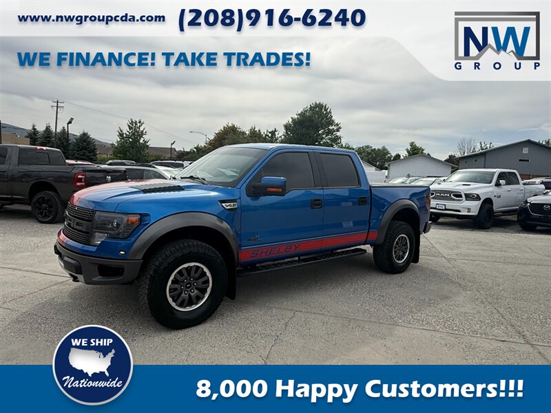 2014 Ford F-150 SVT Raptor.  SuperCrew. SHELBY RAPTOR! SUPER RARE. Only 55,904 ORIGINAL MILES! - Photo 4 - Post Falls, ID 83854