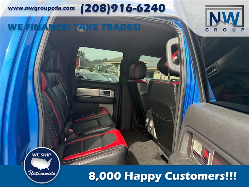 2014 Ford F-150 SVT Raptor.  SuperCrew. SHELBY RAPTOR! SUPER RARE. Only 55,904 ORIGINAL MILES! - Photo 28 - Post Falls, ID 83854