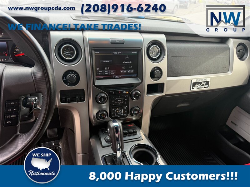 2014 Ford F-150 SVT Raptor.  SuperCrew. SHELBY RAPTOR! SUPER RARE. Only 55,904 ORIGINAL MILES! - Photo 13 - Post Falls, ID 83854