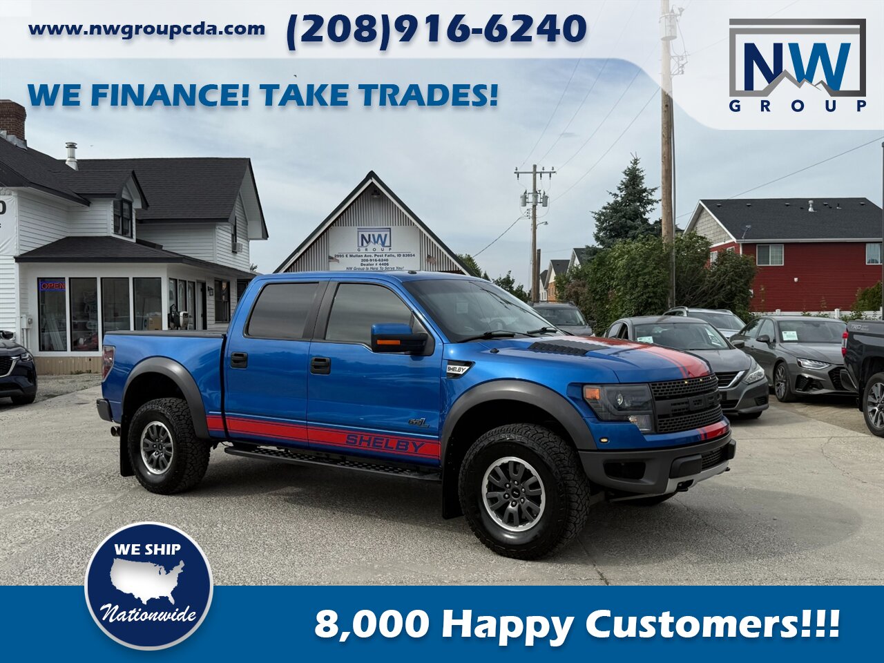 2014 Ford F-150 SVT Raptor. SuperCrew. SHELBY RAPTOR! SUPER RARE. Only 55,904 ORIGINAL MILES! - Photo 1 - Post Falls, ID 83854