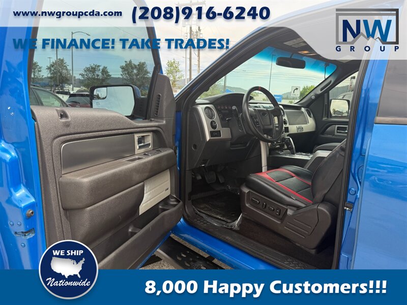 2014 Ford F-150 SVT Raptor.  SuperCrew. SHELBY RAPTOR! SUPER RARE. Only 55,904 ORIGINAL MILES! - Photo 8 - Post Falls, ID 83854