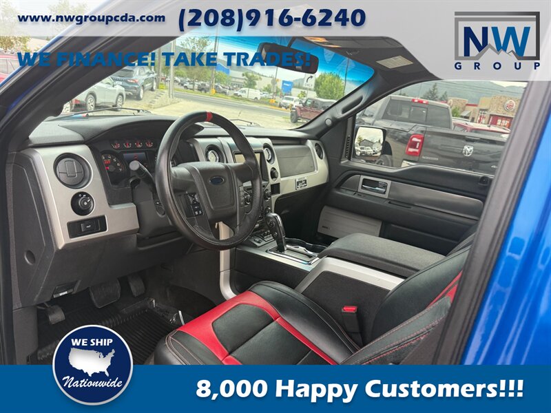 2014 Ford F-150 SVT Raptor.  SuperCrew. SHELBY RAPTOR! SUPER RARE. Only 55,904 ORIGINAL MILES! - Photo 11 - Post Falls, ID 83854