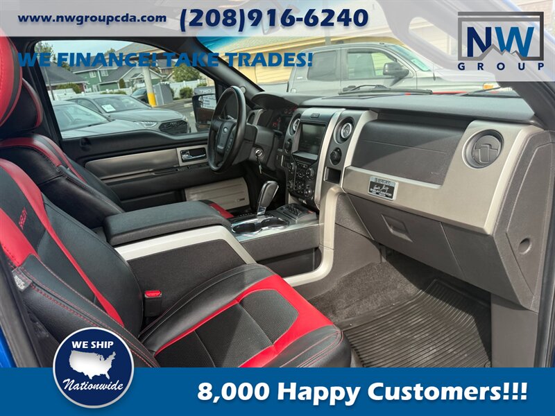 2014 Ford F-150 SVT Raptor.  SuperCrew. SHELBY RAPTOR! SUPER RARE. Only 55,904 ORIGINAL MILES! - Photo 34 - Post Falls, ID 83854