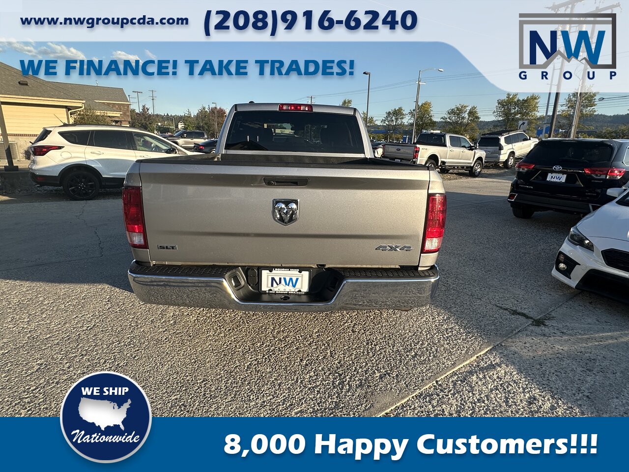 2021 RAM 1500 Classic SLT Only 73k miles, Great Pickup Truck, Clean Carfax, Clean Title! - Photo 9 - Post Falls, ID 83854