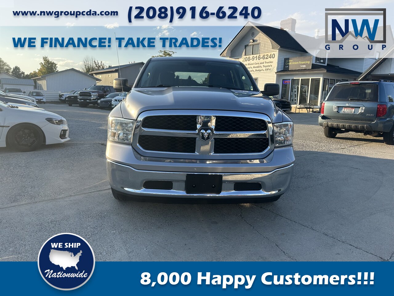 2021 RAM 1500 Classic SLT Only 73k miles, Great Pickup Truck, Clean Carfax, Clean Title! - Photo 3 - Post Falls, ID 83854