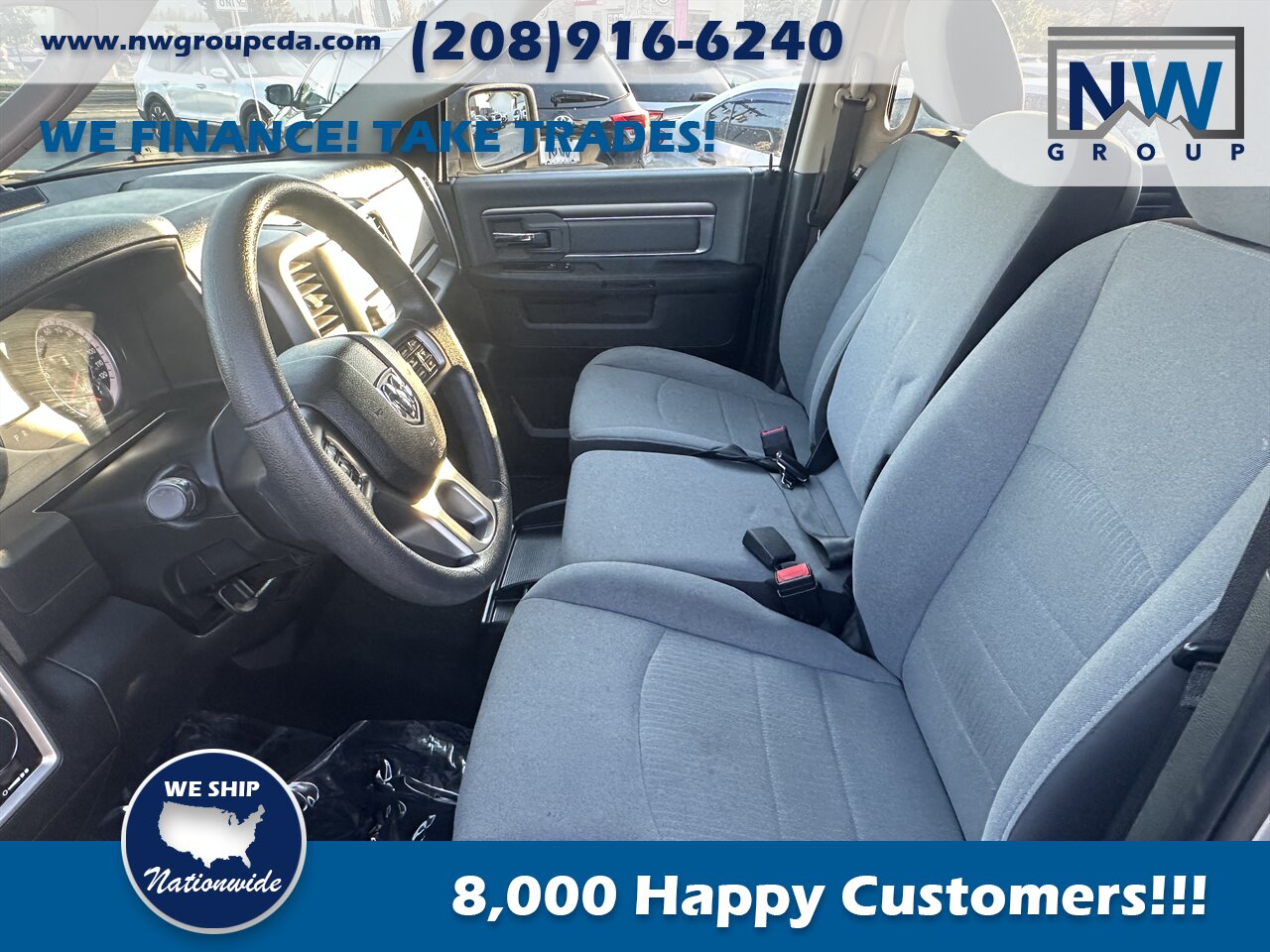 2021 RAM 1500 Classic SLT Only 73k miles, Great Pickup Truck, Clean Carfax, Clean Title! - Photo 7 - Post Falls, ID 83854