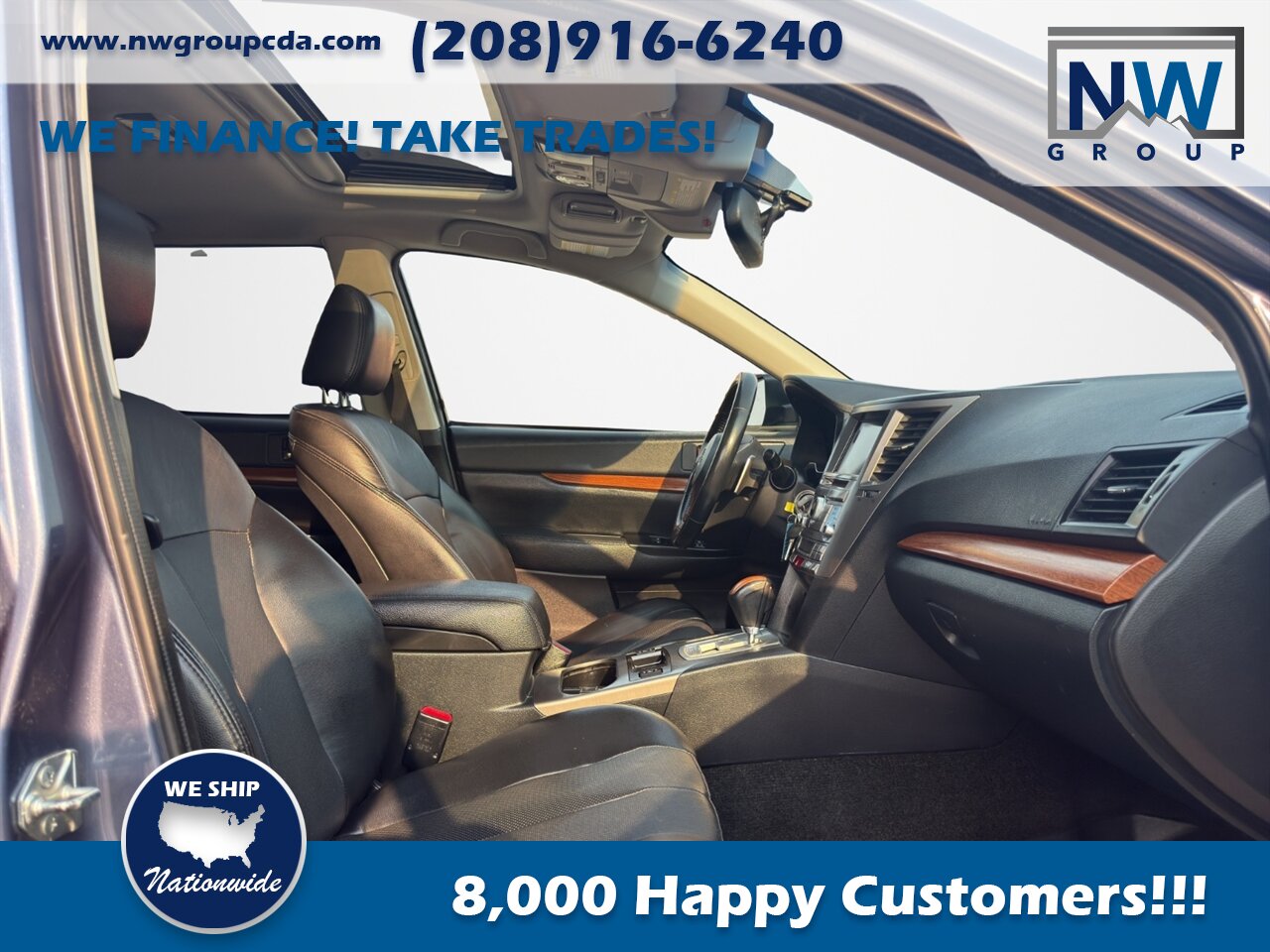 2014 Subaru Outback 2.5i Limited  Clean Title, Remote Start, Leather, Sunroof, Low Miles!!! - Photo 19 - Post Falls, ID 83854