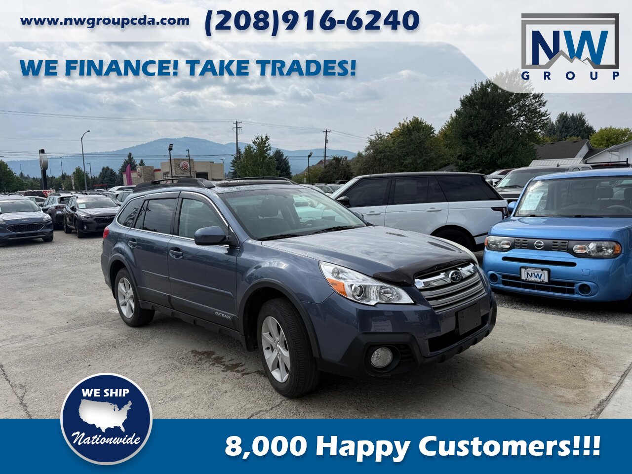 2014 Subaru Outback 2.5i Limited Clean Title, Remote Start, Leather, Sunroof, Low Miles!!! - Photo 1 - Post Falls, ID 83854
