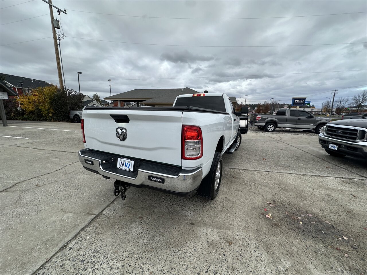 2023 RAM 3500 Tradesman.  $12k Snow Plow Set up!! Amazing Deal!!! No accidents! Ready to Tackle Anything!  • Fully extended: 11 feet  • Extended & curved in: 9.9 Feet - Photo 7 - Post Falls, ID 83854