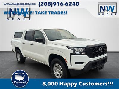2024 Nissan Frontier S  Canopy, 4x4, Only 41k milees! Truck