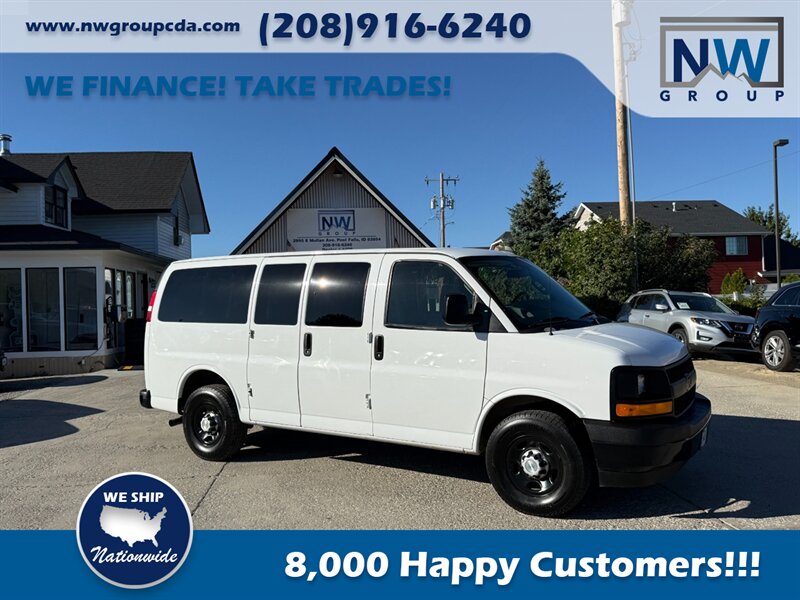 2017 Chevrolet Express LS 2500  65k miles! Passenger Van! (CLEAN TITLE) 6.0L V8 F OHV 16V FLEX FUEL REAR WHEEL DRIVE - Photo 31 - Post Falls, ID 83854