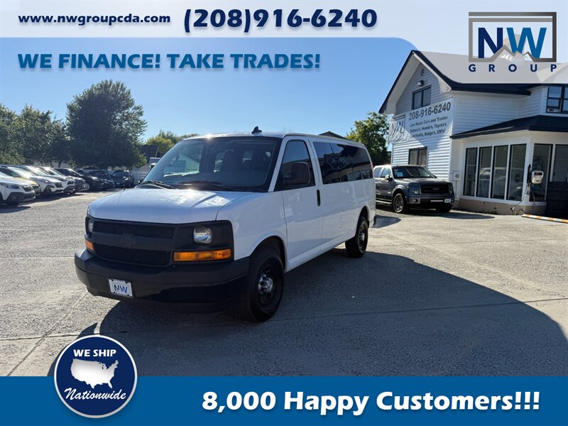 2017 Chevrolet Express LS 2500  65k miles! Passenger Van! (CLEAN TITLE) 6.0L V8 F OHV 16V FLEX FUEL REAR WHEEL DRIVE - Photo 34 - Post Falls, ID 83854