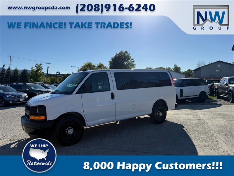 2017 Chevrolet Express LS 2500  65k miles! Passenger Van! (CLEAN TITLE) 6.0L V8 F OHV 16V FLEX FUEL REAR WHEEL DRIVE - Photo 36 - Post Falls, ID 83854