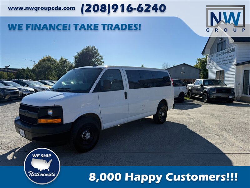 2017 Chevrolet Express LS 2500  65k miles! Passenger Van! (CLEAN TITLE) 6.0L V8 F OHV 16V FLEX FUEL REAR WHEEL DRIVE - Photo 35 - Post Falls, ID 83854