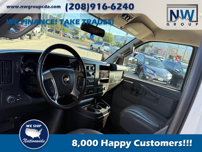 2017 Chevrolet Express LS 2500  65k miles! Passenger Van! (CLEAN TITLE) 6.0L V8 F OHV 16V FLEX FUEL REAR WHEEL DRIVE - Photo 8 - Post Falls, ID 83854
