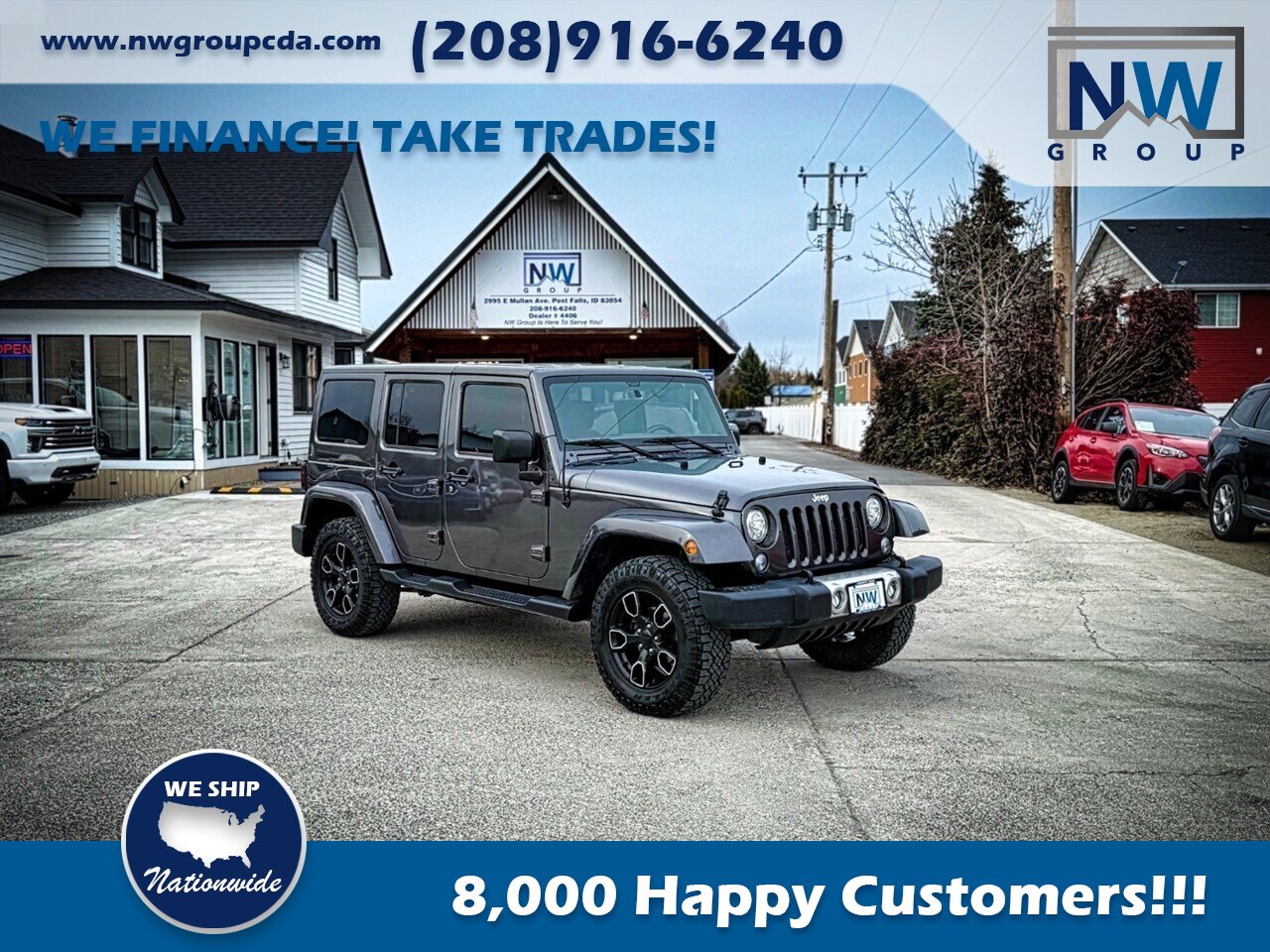 2017 Jeep Wrangler Unlimited Smoky Mountain Adventure-Ready & Built to Conquer! - Photo 1 - Post Falls, ID 83854