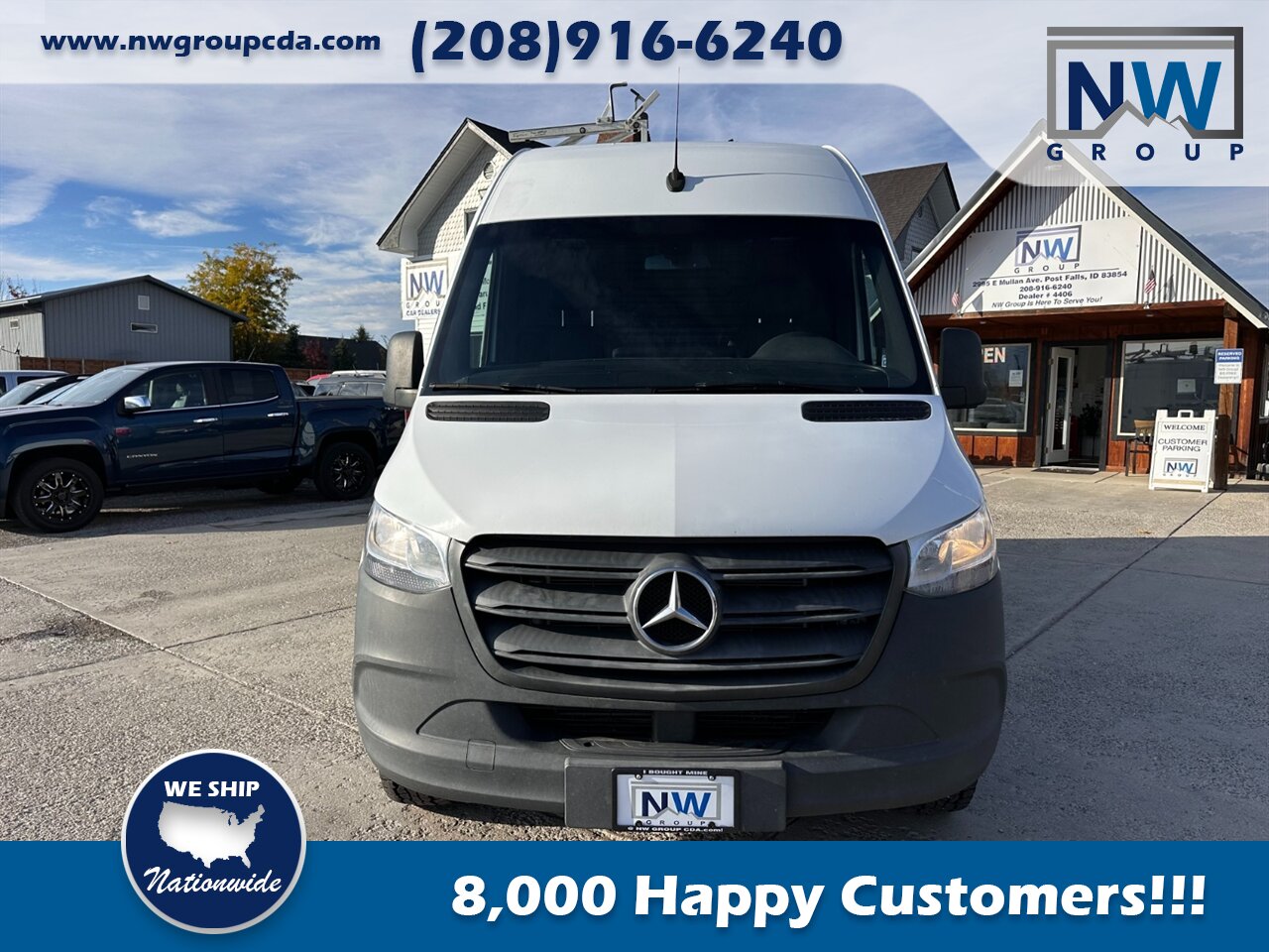 2019 Mercedes-Benz Sprinter 2500.  Just Serviced! Lots of extras - Roof Rack for ladder, Shelving! - Photo 2 - Post Falls, ID 83854