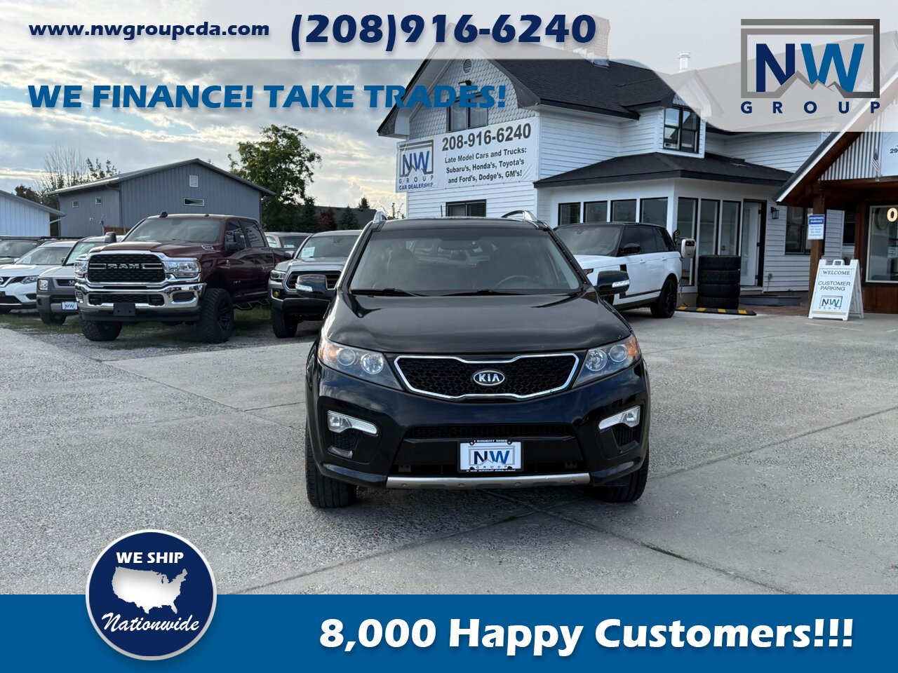 2012 Kia Sorento SX  3.5L V6, Clean Title, Sunroof, Leader, AWD - Photo 2 - Post Falls, ID 83854