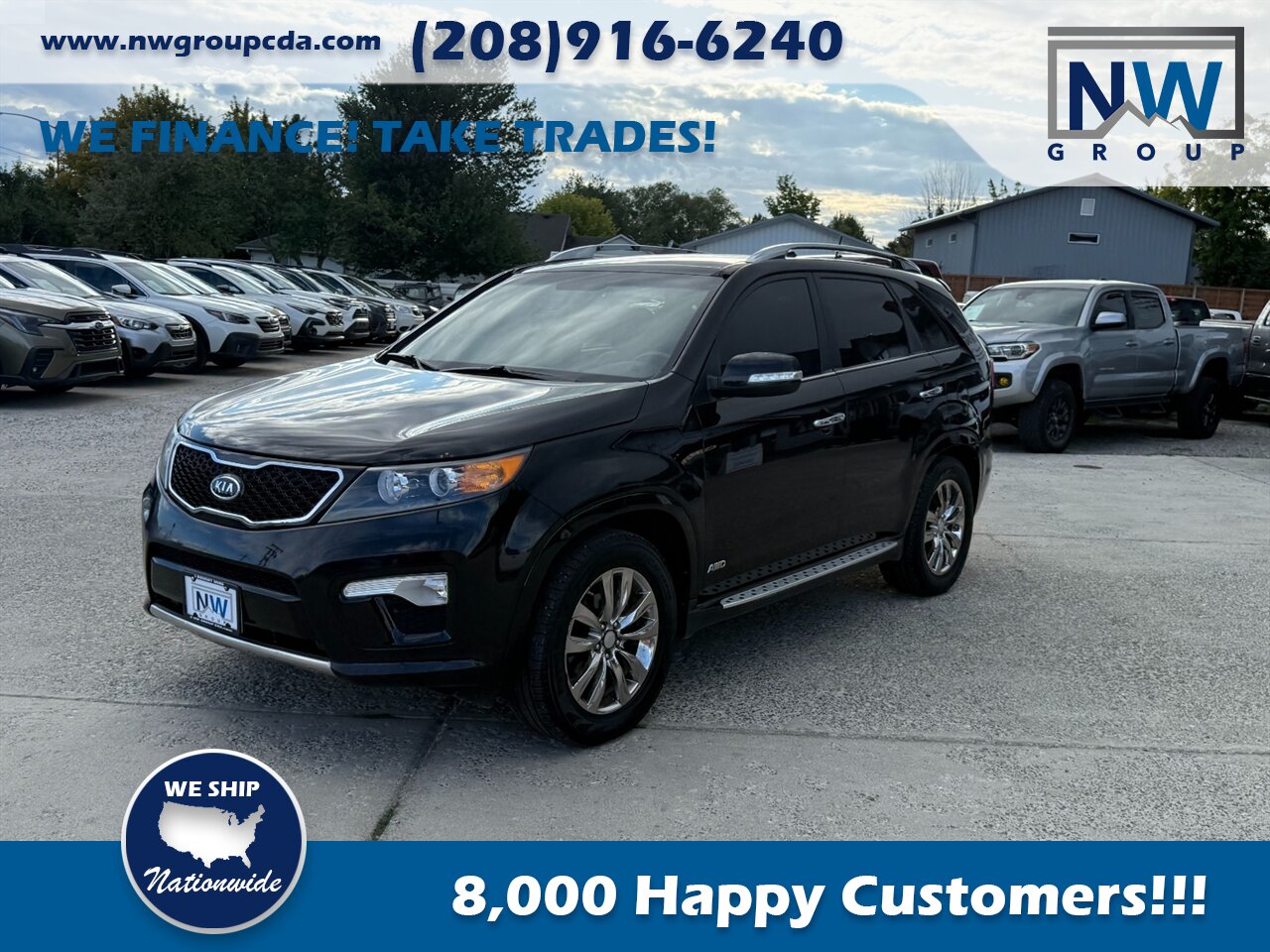 2012 Kia Sorento SX  3.5L V6, Clean Title, Sunroof, Leader, AWD - Photo 3 - Post Falls, ID 83854