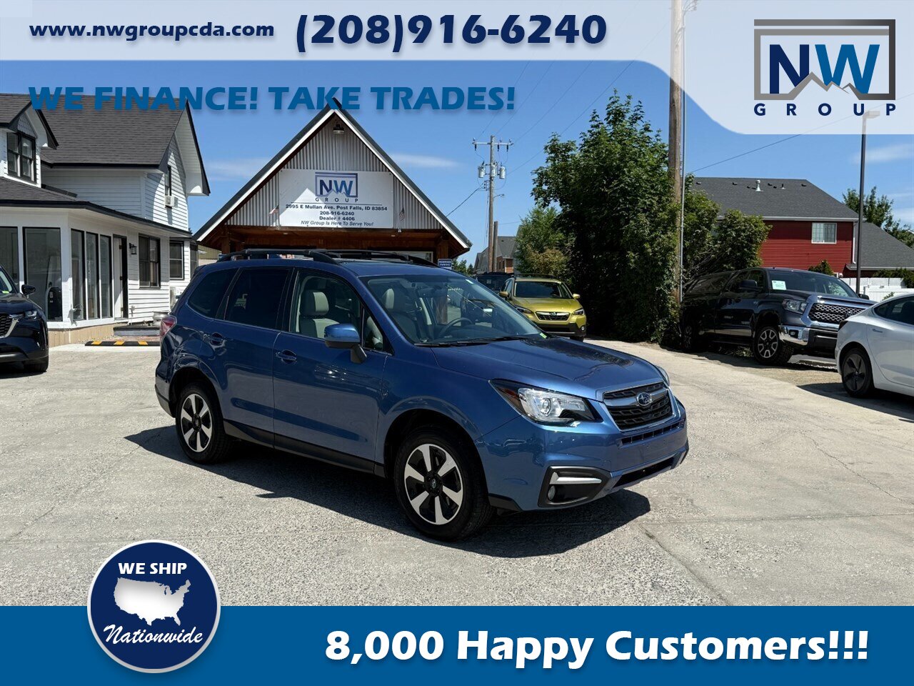 2017 Subaru Forester 2.5i Limited.  23k miles (original), AWD, Sunroof, Leather! - Photo 1 - Post Falls, ID 83854