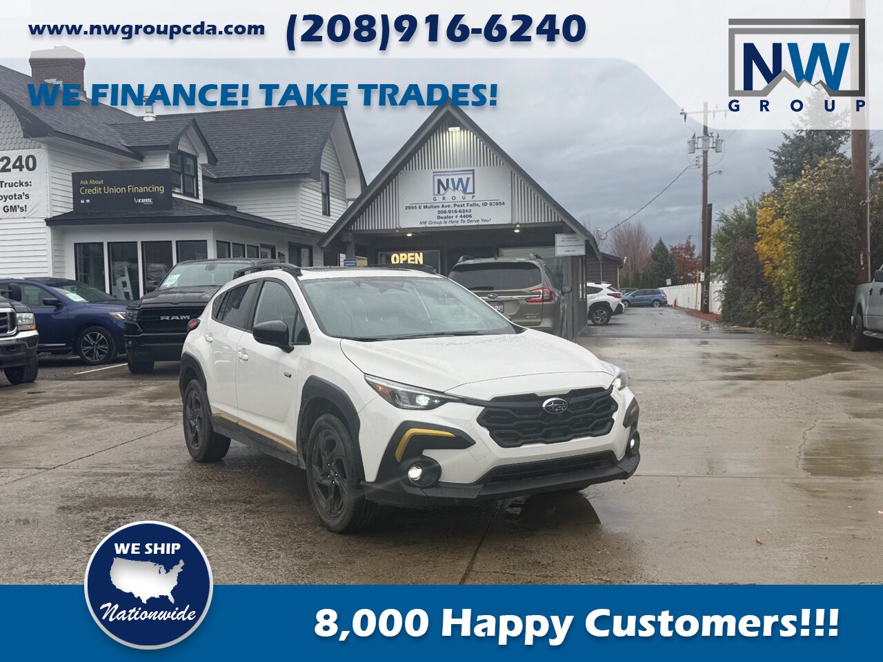 2024 Subaru Crosstrek Sport 2.5L Engine Neat Color, Low Miles, Practical!! - Photo 1 - Post Falls, ID 83854